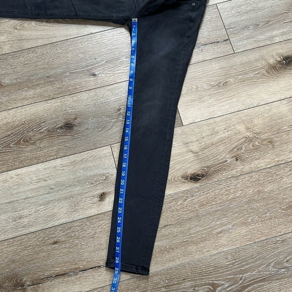 Frame Denim Black Le Skinny de Jeanne Jeans - Picture 9 of 11